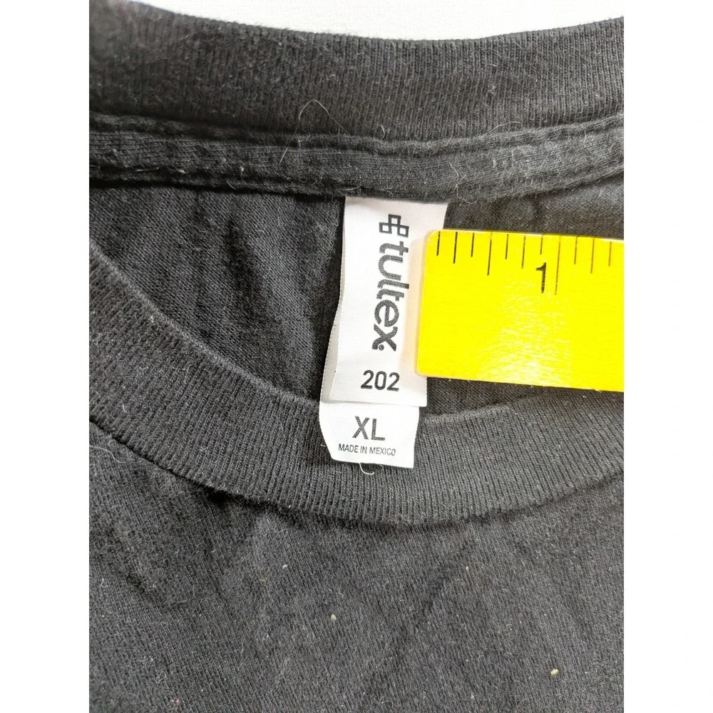 Tultex‎ Austin California Republic Bear Graphic T-Shirt Black XL 202 Mens